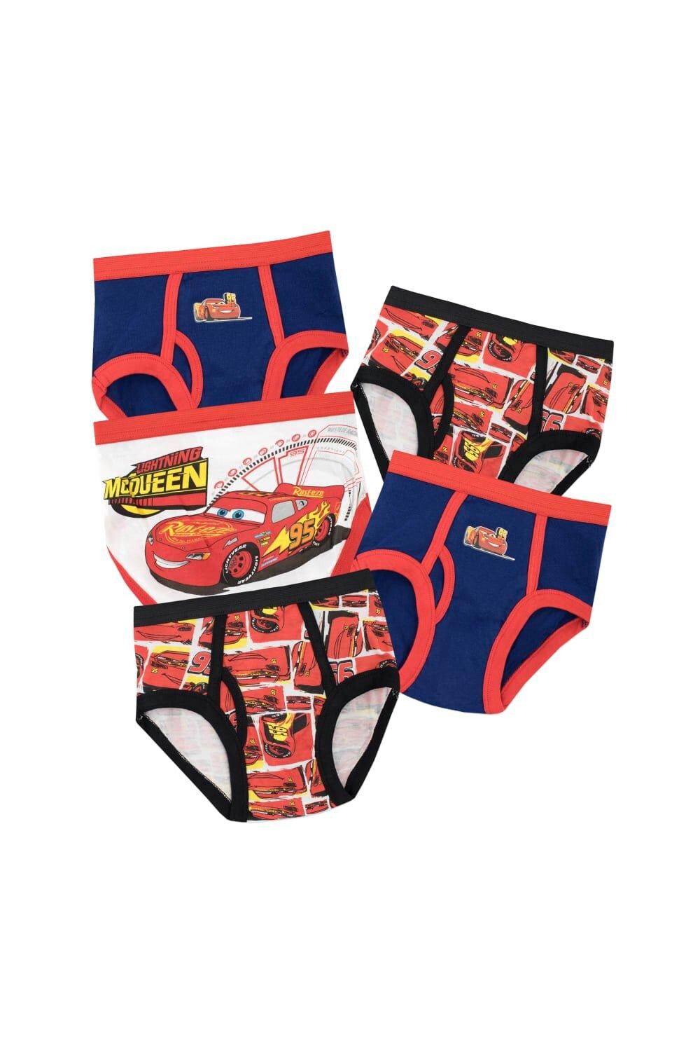Комплект нижнего белья Cars (5 шт.) Disney, красный 
Комплект нижнего белья Cars (5 шт.) Disney, красный
