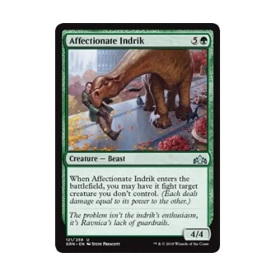 CCG Ласковый Индрик (У), MTG - Guilds of Ravnica
CCG Ласковый Индрик (У), MTG - Guilds of Ravnica