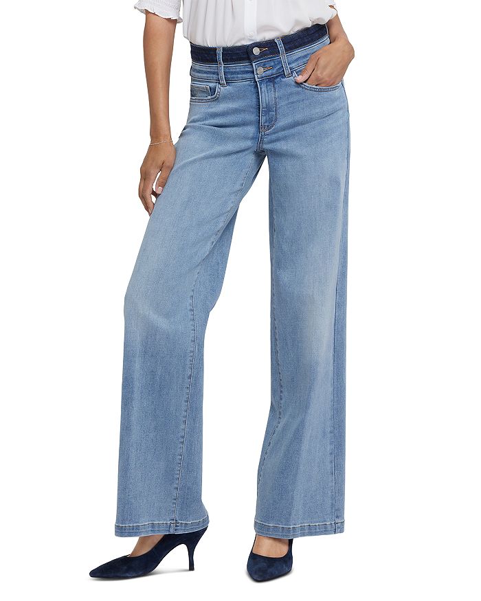 Джинсы Teresa Wide Leg с контрастным двойным поясом в цвете Santiago Sea NYDJ, синий
Джинсы Teresa Wide Leg с контрастным двойным поясом в цвете Santiago Sea NYDJ, синий