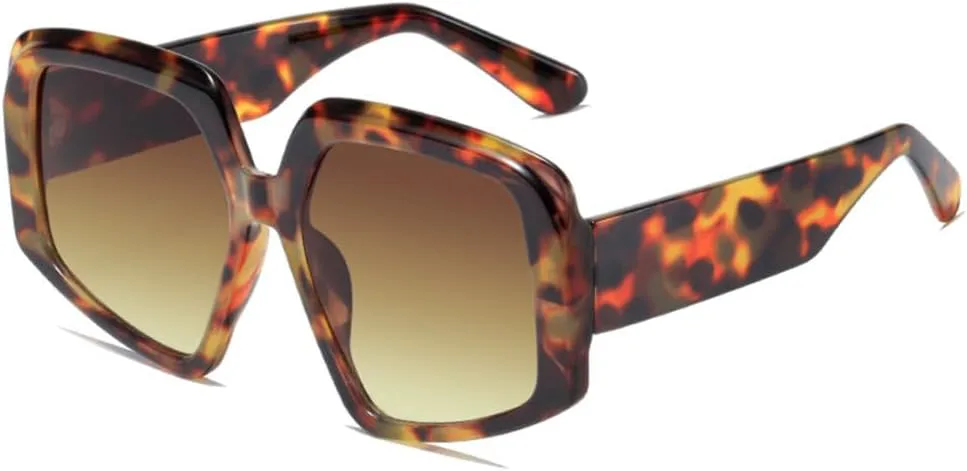 Солнцезащитные очки MUTYNE неправильной квадратной формы для женщин и мужчин, двухцветная оправа, винтажный стиль, роскошные, с защитой от УФ-излучения UV400, Leopard
Солнцезащитные очки MUTYNE неправильной квадратной формы для женщин и мужчин, двухцветная оправа, винтажный стиль, роскошные, с защитой от УФ-излучения UV400, Leopard