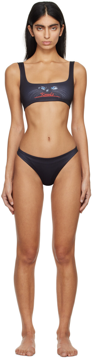 Черное фатальное бикини Knwls
Черное фатальное бикини Knwls