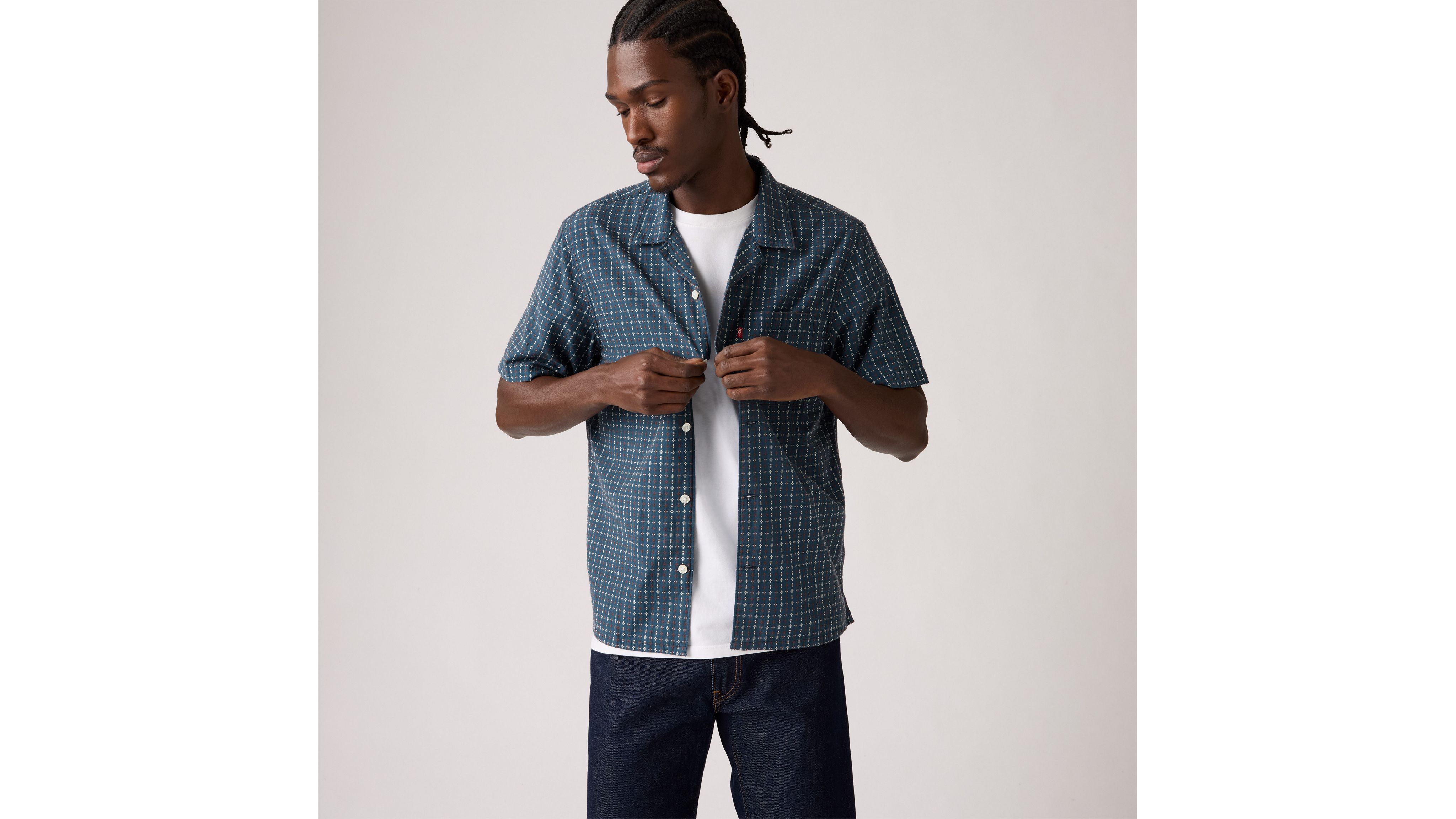 Рубашка Sunset Standard Camp с коротким рукавом Levi's, Ricky Dobby Plaid - Blue
Рубашка Sunset Standard Camp с коротким рукавом Levi's, Ricky Dobby Plaid - Blue