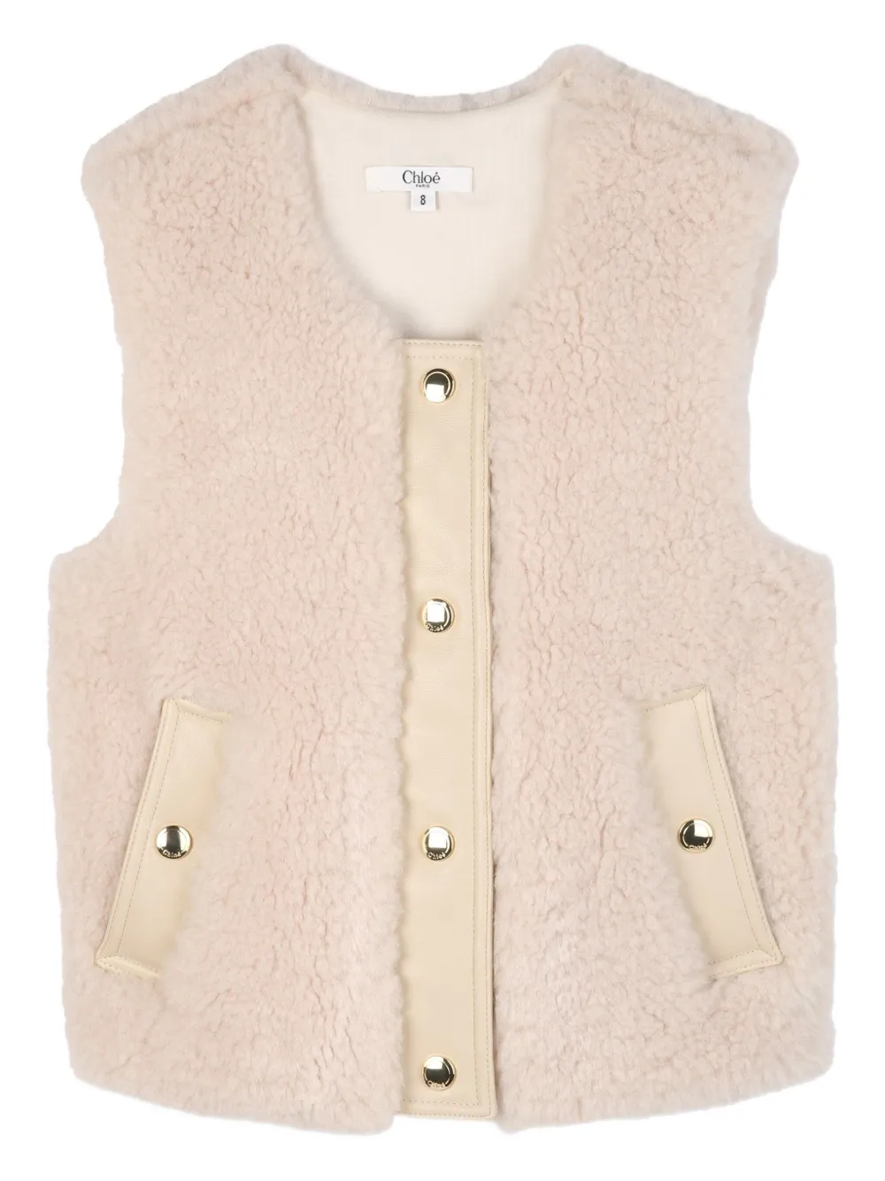 Куртка из шерпы Chloé Kids, нейтральный
Куртка из шерпы Chloé Kids, нейтральный