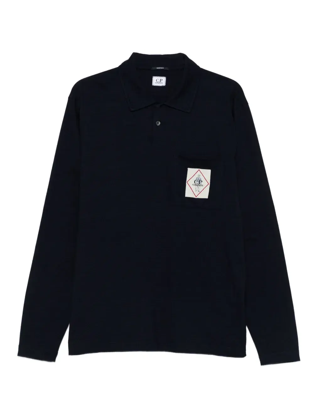 Поло с длинными рукавами и нашивкой-логотипом C.P. Company, синий
Поло с длинными рукавами и нашивкой-логотипом C.P. Company, синий