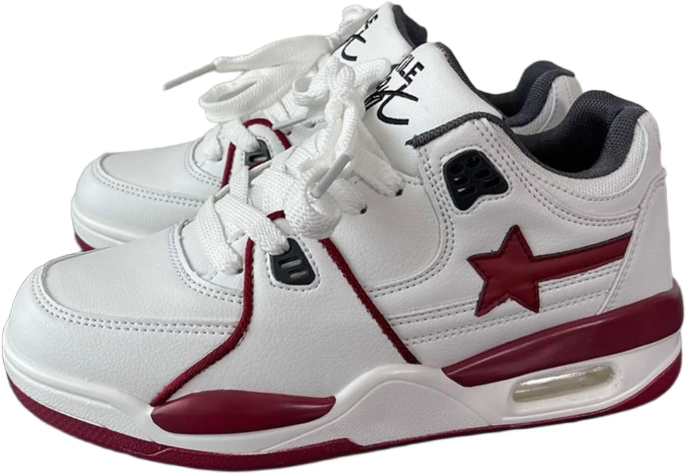 Кроссовки Star Platform для женщин с воздушной подушкой, цветной блок, классические маленькие белые, ретро стиль, для бега и ходьбы Ojqih
Кроссовки Star Platform для женщин с воздушной подушкой, цветной блок, классические маленькие белые, ретро стиль, для бега и ходьбы Ojqih