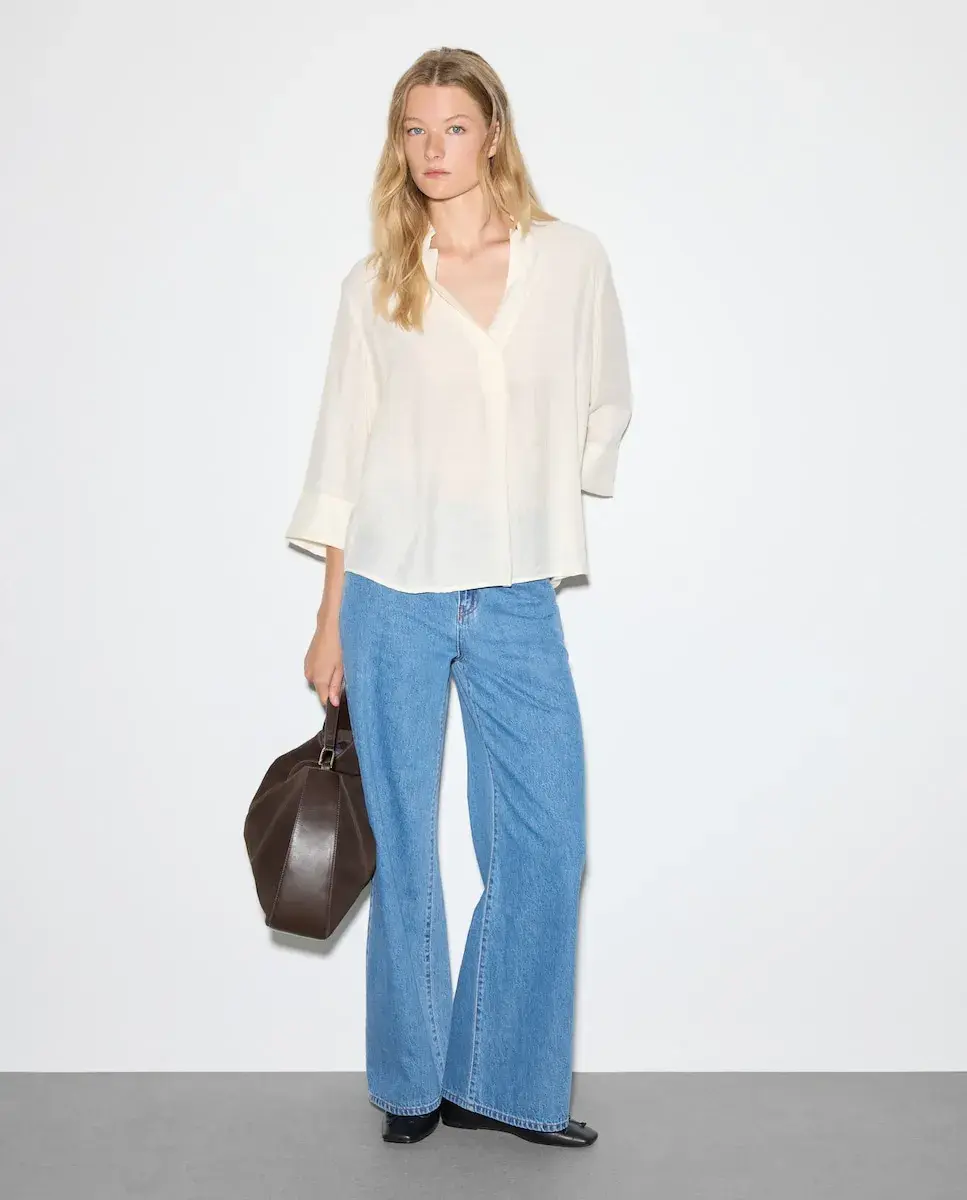 Женский топ с длинными рукавами, гладкий Woman El Corte Inglés, экрю
Женский топ с длинными рукавами, гладкий Woman El Corte Inglés, экрю