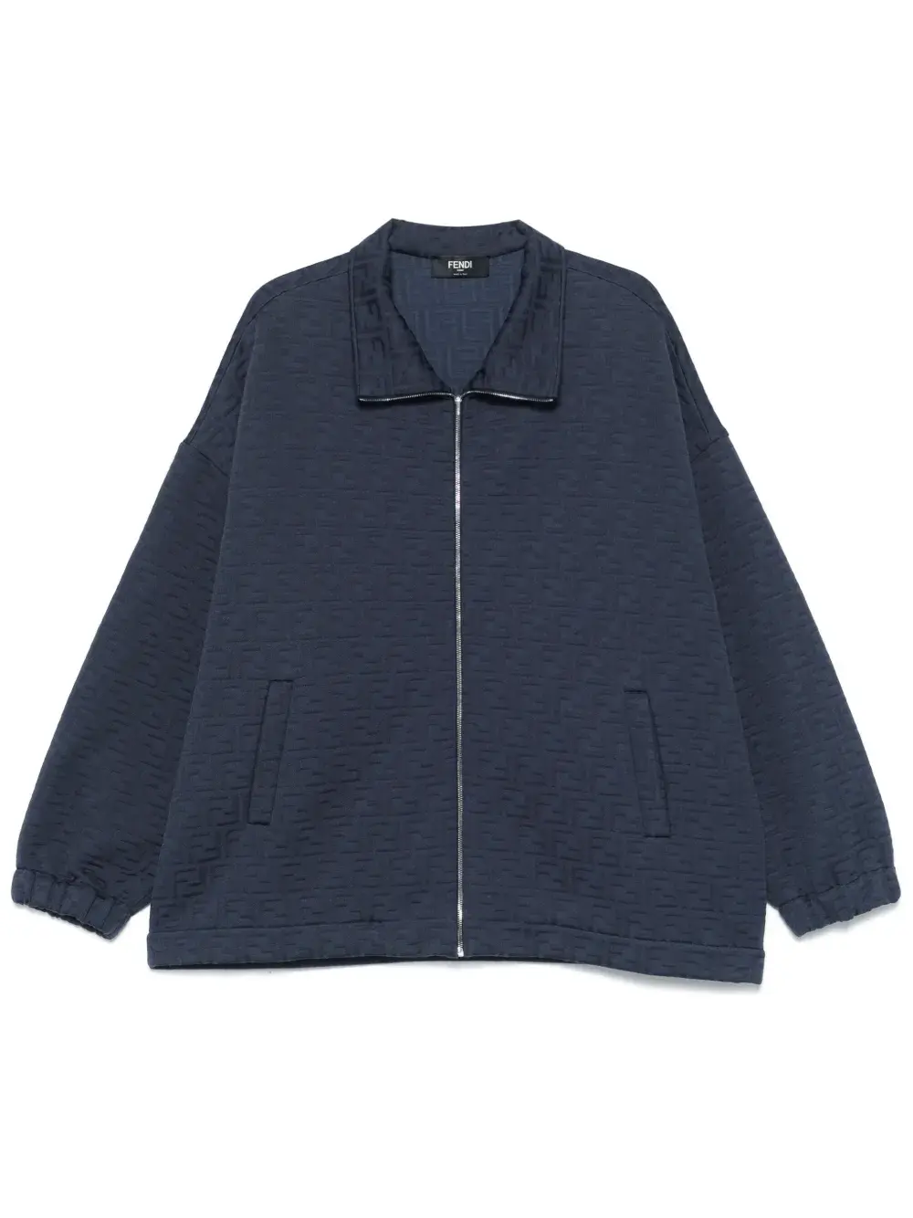 Толстовка с тисненым логотипом FF FENDI, синий
Толстовка с тисненым логотипом FF FENDI, синий