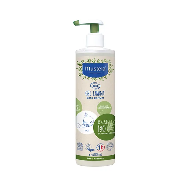 Детский очищающий гель Gel Champú Bio Mustela, 400 ml
Детский очищающий гель Gel Champú Bio Mustela, 400 ml