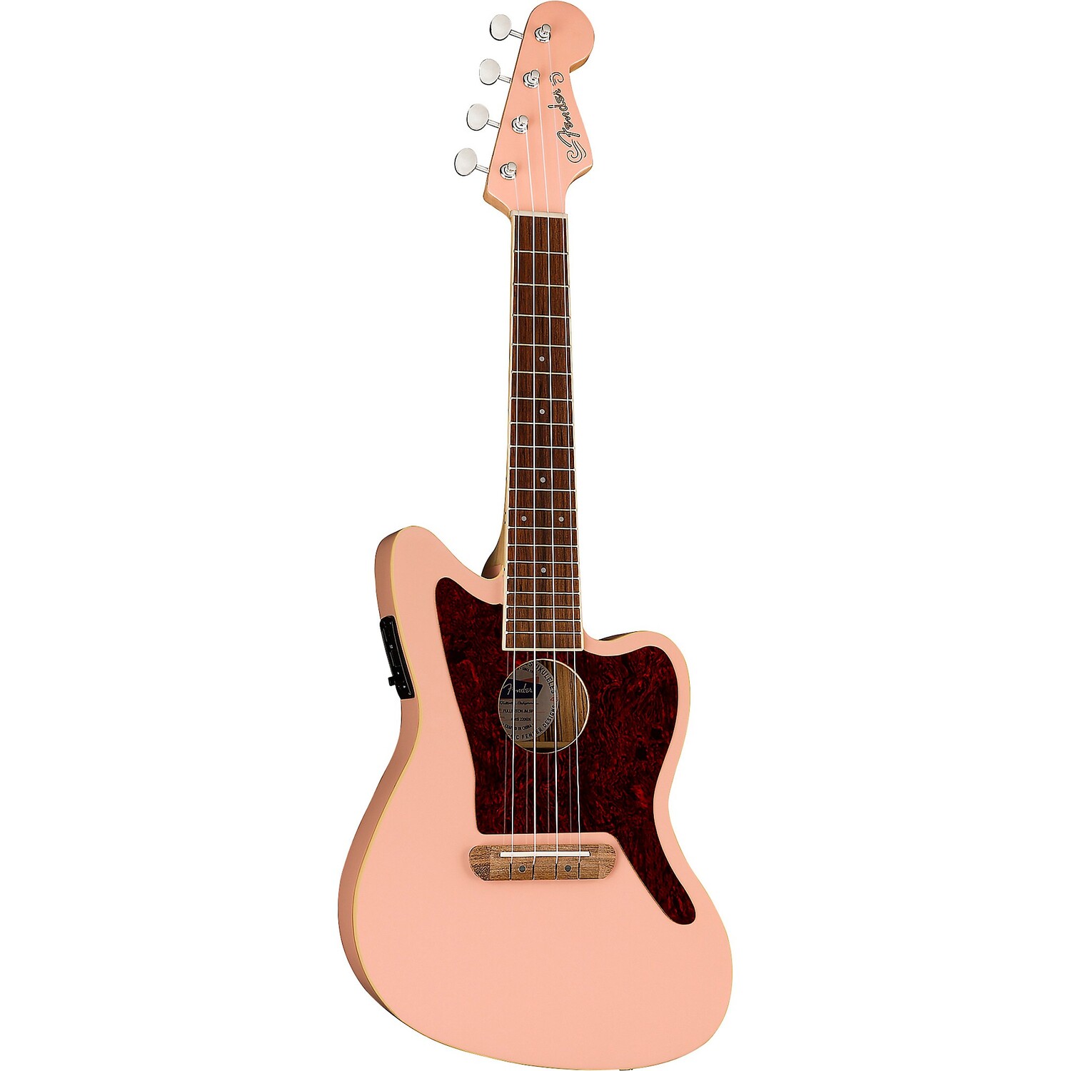 Fender Fullerton Jazzmaster акустически-электрическая гавайская гитара в корпусе розовая
Fender Fullerton Jazzmaster акустически-электрическая гавайская гитара в корпусе розовая