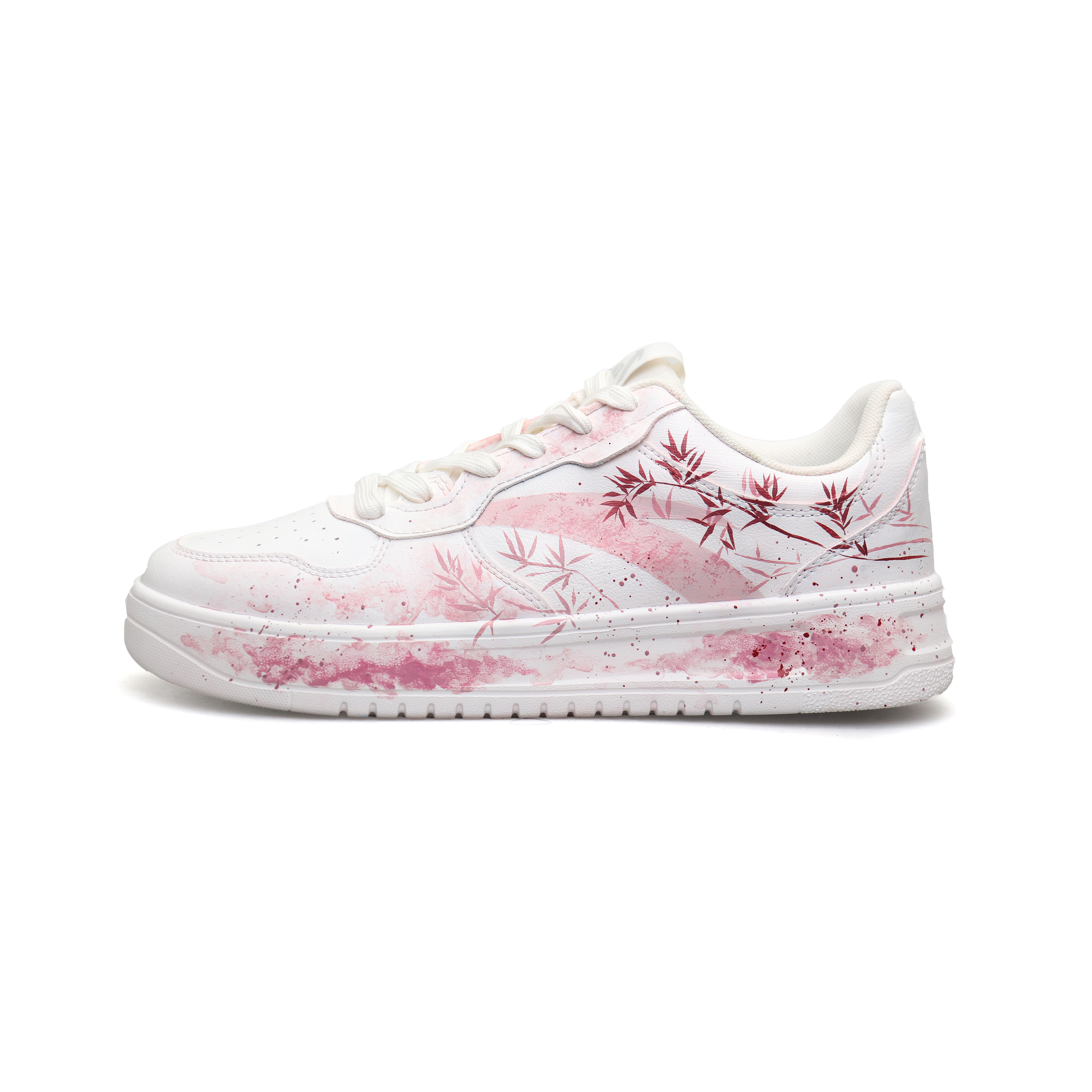 ANTA Кроссовки для скейтбординга с низким верхом, амортизирующие, нескользящие, износостойкие, мужские, белые, розовые
ANTA Кроссовки для скейтбординга с низким верхом, амортизирующие, нескользящие, износостойкие, мужские, белые, розовые