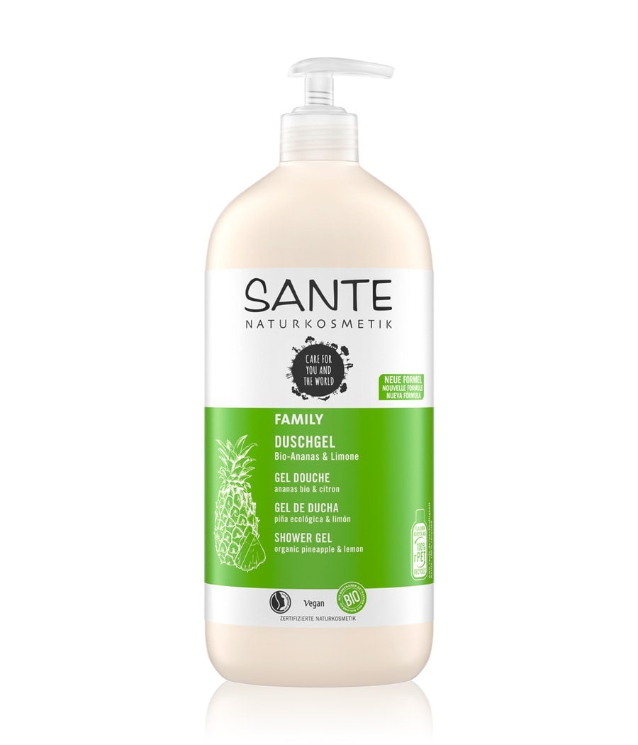 Гель для душа Sante Family Bio-Ananas & Limone, 950 ml
Гель для душа Sante Family Bio-Ananas & Limone, 950 ml