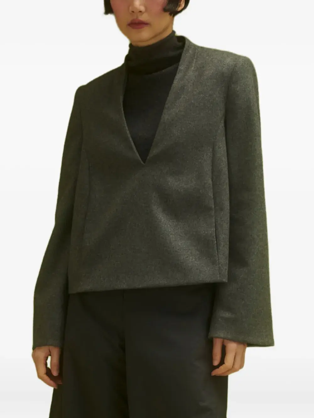 Блузка с V-образным вырезом Annette Görtz, серый
Блузка с V-образным вырезом Annette Görtz, серый