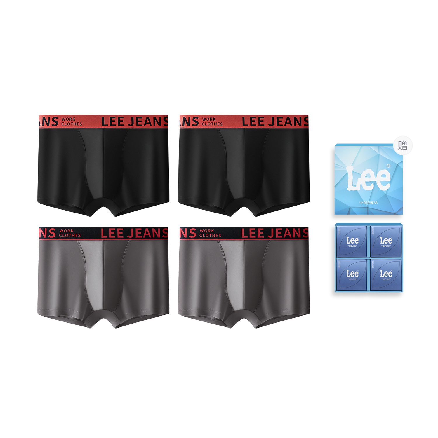 Lee Подарочный набор мужского белья Xline, 4 штуки
Lee Подарочный набор мужского белья Xline, 4 штуки