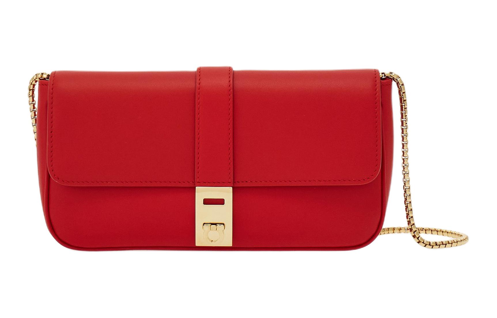 Ferragamo Миниатюрная женская сумка через плечо из телячьей кожи
Ferragamo Миниатюрная женская сумка через плечо из телячьей кожи