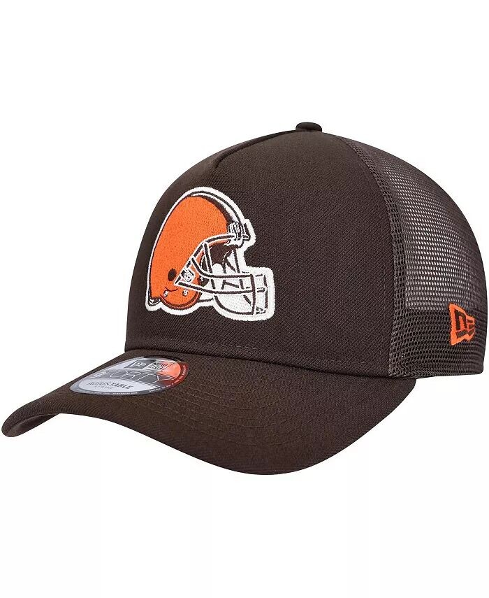 Мужская коричневая регулируемая кепка Cleveland Browns A-Frame Trucker 9FORTY New Era
Мужская коричневая регулируемая кепка Cleveland Browns A-Frame Trucker 9FORTY New Era