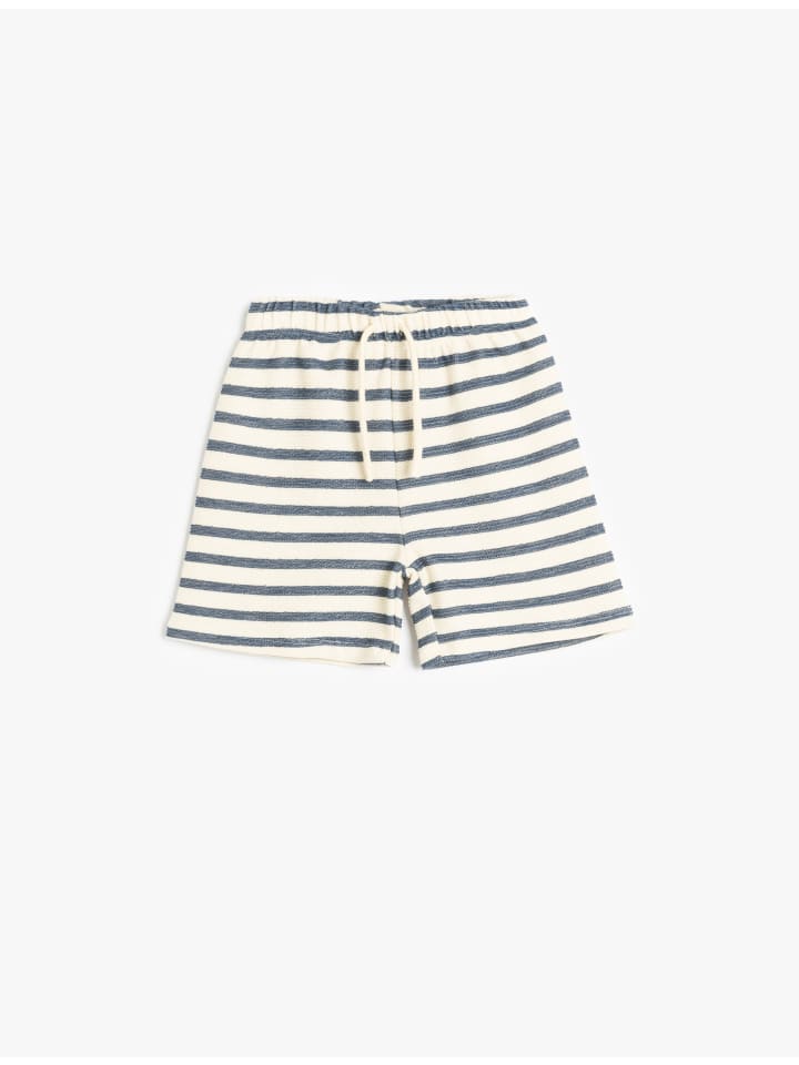 Полосатые шорты цвета экрю KOTON
Полосатые шорты цвета экрю KOTON
