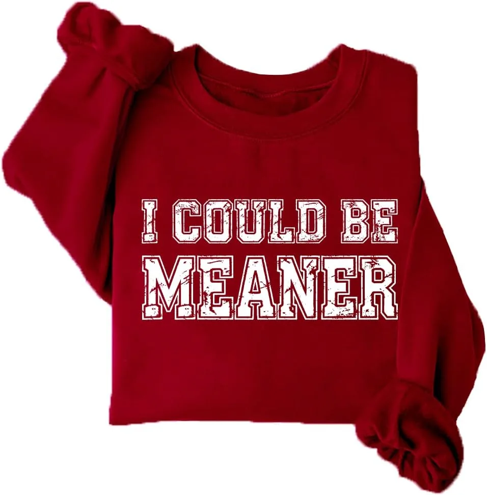 Толстовка I Could Be Meaner NACJOM
Толстовка I Could Be Meaner NACJOM