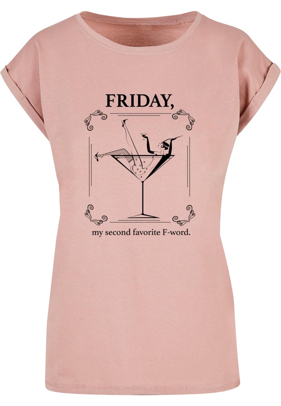 Рубашка Mister Tee F-Word, розовый 
Рубашка Mister Tee F-Word, розовый