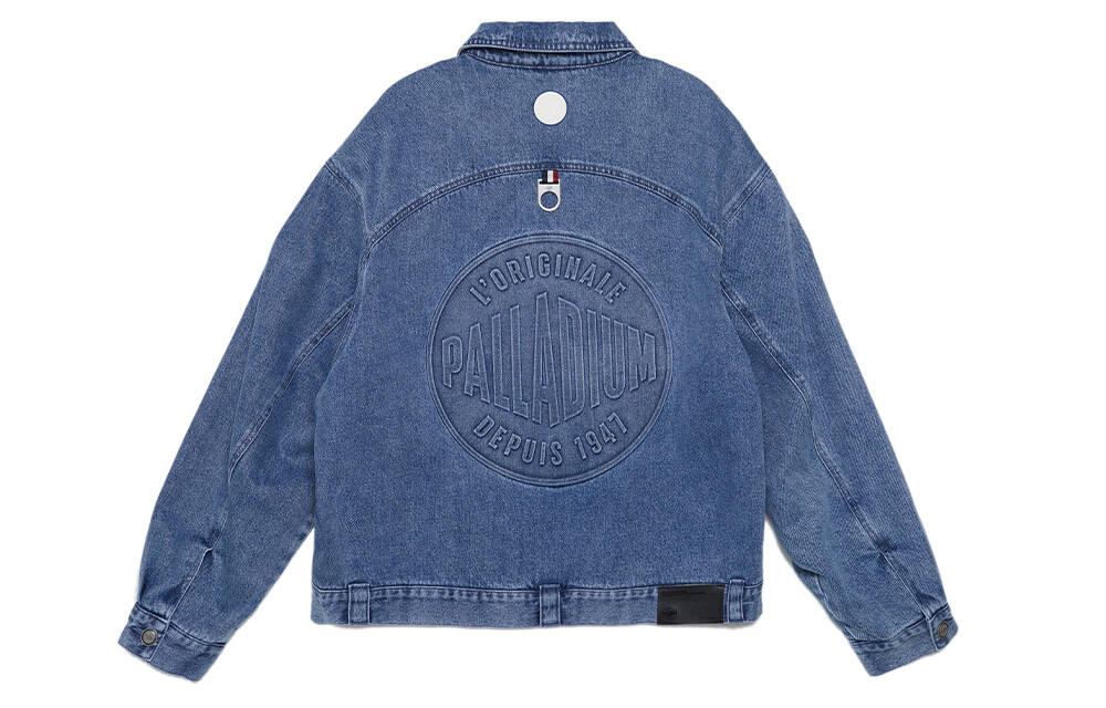Джинсовая куртка унисекс деним синий Palladium
Джинсовая куртка унисекс деним синий Palladium