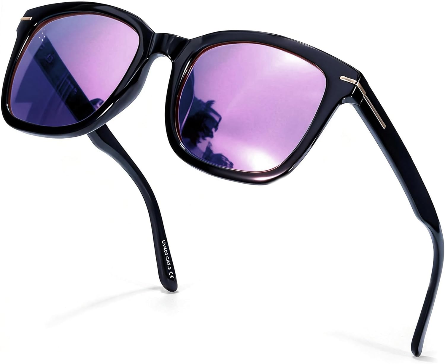 Поляризованные солнцезащитные очки SIPHEW для женщин/мужчин | Солнцезащитные очки с крупной оправой и защитой от УФ-излучения UV400 | Большие квадратные зеркальные линзы S-образной формы, A03-black Frame Purple Mirrored Lens
Поляризованные солнцезащитные очки SIPHEW для женщин/мужчин | Солнцезащитные очки с крупной оправой и защитой от УФ-излучения UV400 | Большие квадратные зеркальные линзы S-образной формы, A03-black Frame Purple Mirrored Lens