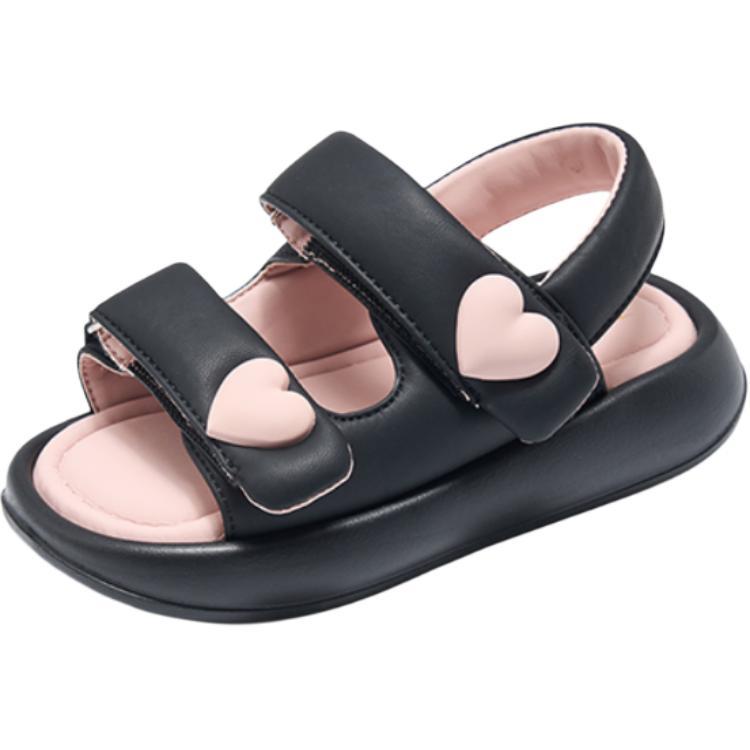 Детские сандалии с низким верхом, нескользящие и дышащие TATA, черный
Детские сандалии с низким верхом, нескользящие и дышащие TATA, черный