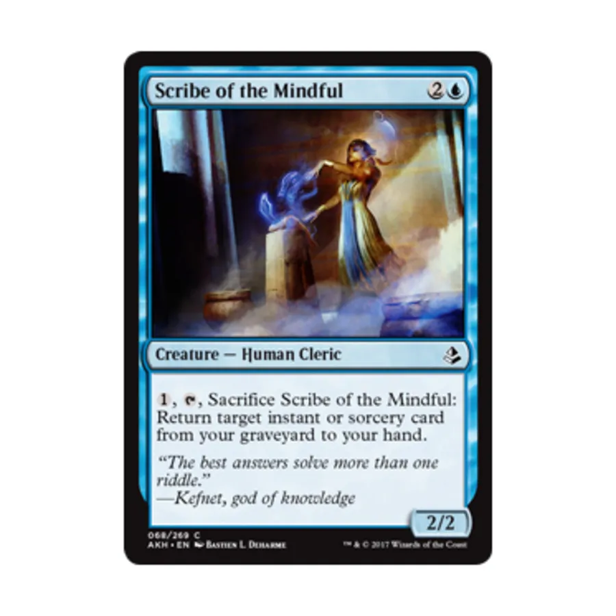 CCG Писец Внимательного (С), MTG - Amonkhet
CCG Писец Внимательного (С), MTG - Amonkhet