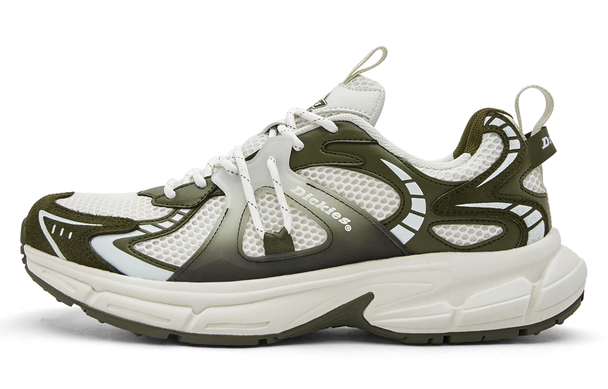 Dickies Износостойкие дышащие низкие массивные кроссовки для мужчин, армейский зеленый и белый цвета
Dickies Износостойкие дышащие низкие массивные кроссовки для мужчин, армейский зеленый и белый цвета