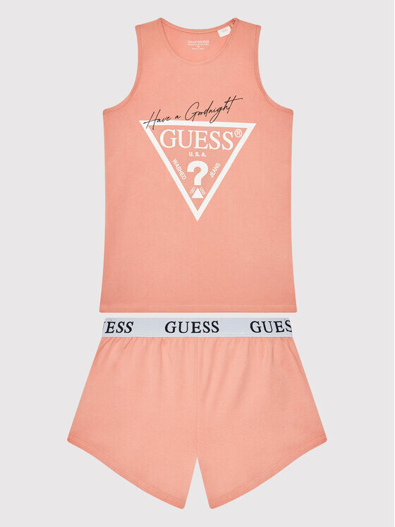 Пижамы стандартного кроя Guess, розовый
Пижамы стандартного кроя Guess, розовый