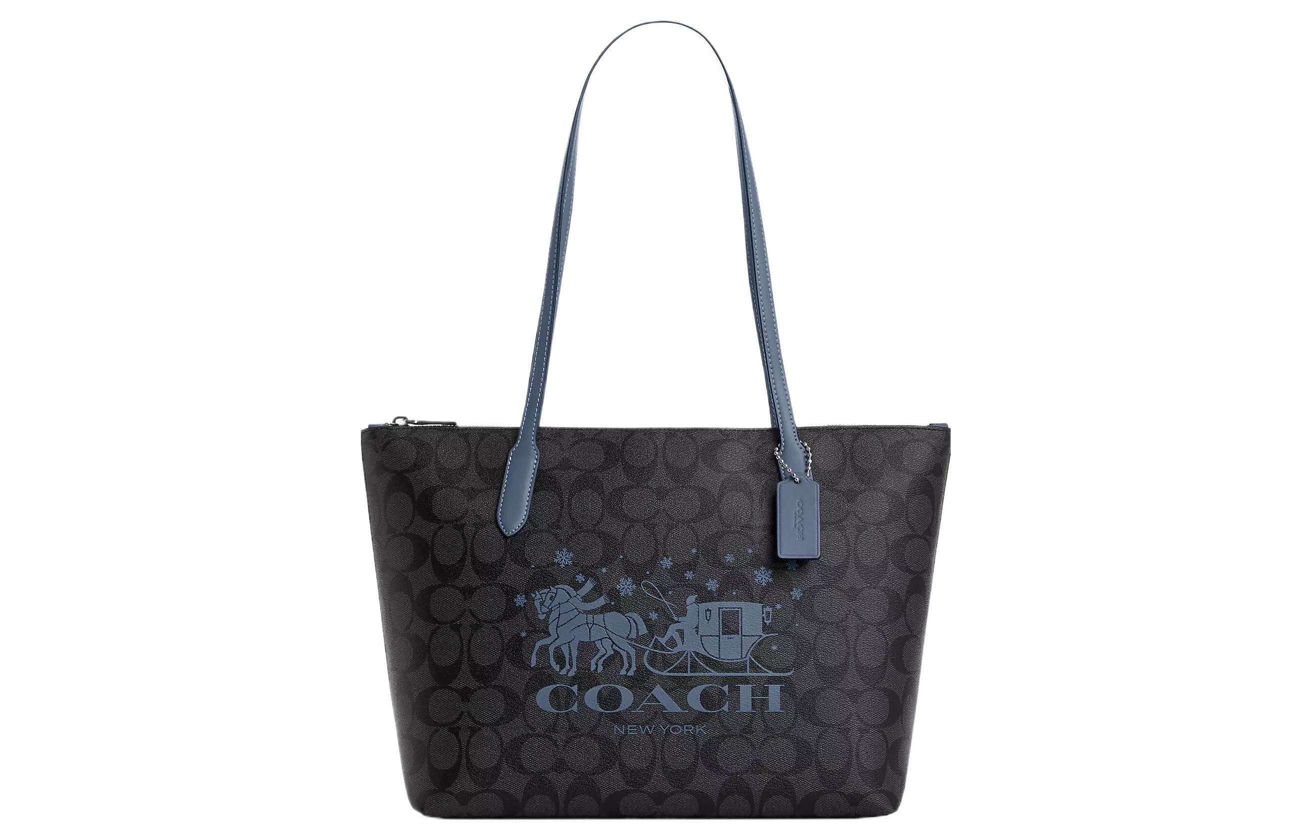 Сумка-шоппер Coach с застежкой-молнией
Сумка-шоппер Coach с застежкой-молнией