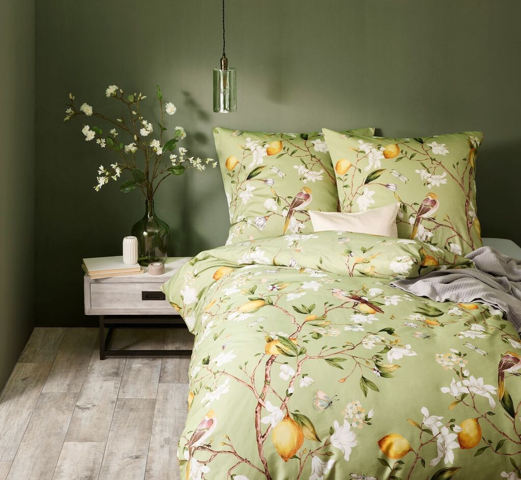 Сатиновое постельное белье Fleuresse Mako Bed Art S Geraldton зеленый 240х220 см + 2х 80х80 см
Сатиновое постельное белье Fleuresse Mako Bed Art S Geraldton зеленый 240х220 см + 2х 80х80 см