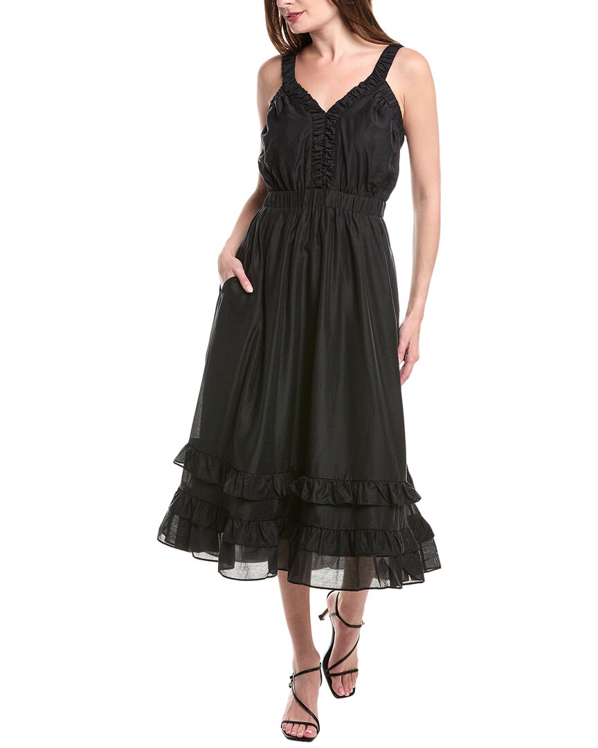 Эндлесс Роуз Платье макси с рюшами Endless rose, черный
Эндлесс Роуз Платье макси с рюшами Endless rose, черный