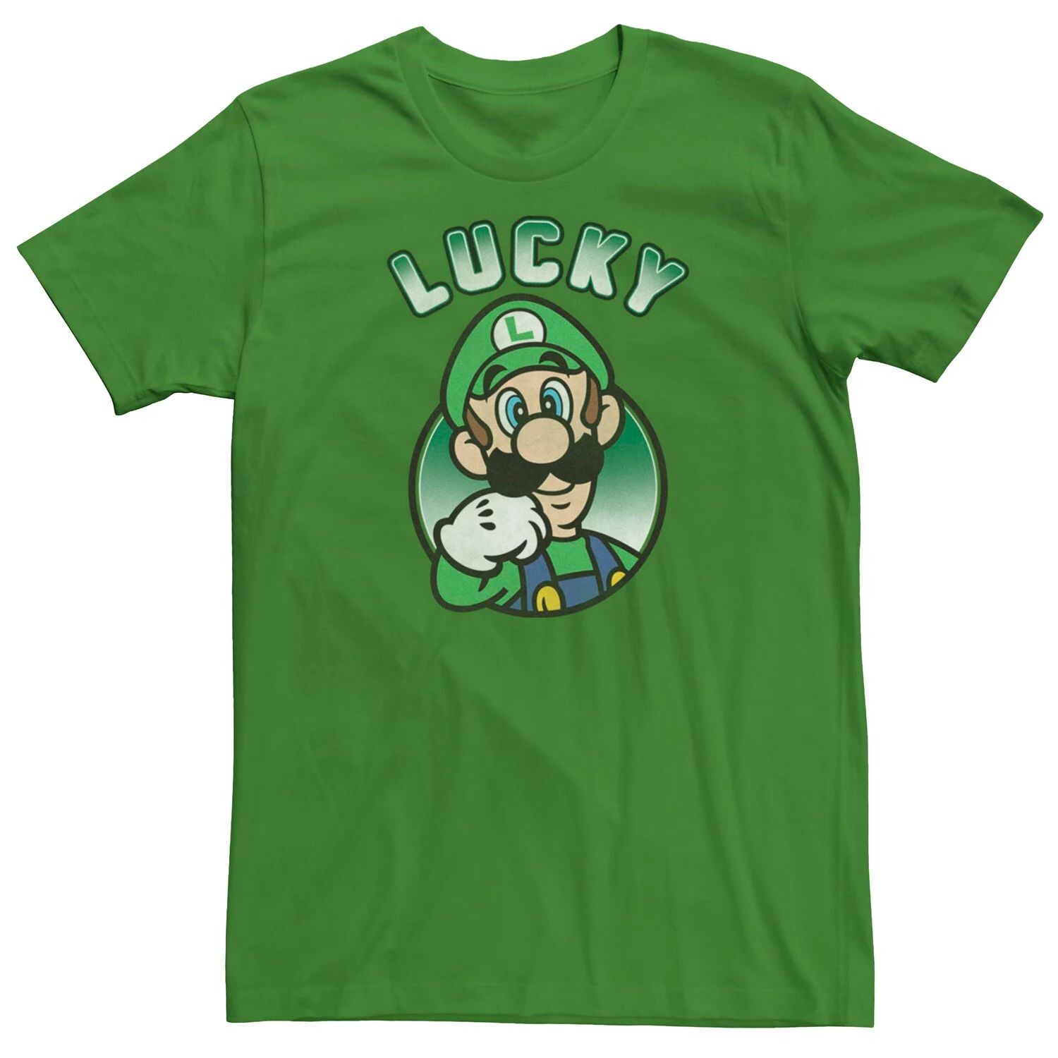 Мужская футболка Nintendo Luigi Lucky с короткими рукавами ко Дню Святого Патрика Licensed Character
Мужская футболка Nintendo Luigi Lucky с короткими рукавами ко Дню Святого Патрика Licensed Character