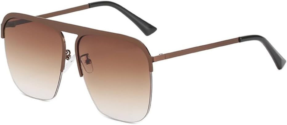 MUTYNE Квадратные модные солнцезащитные очки в металлической полуоправе для женщин и мужчин, большие солнцезащитные очки для вождения, защита от УФ-излучения UV400, Pink Green
MUTYNE Квадратные модные солнцезащитные очки в металлической полуоправе для женщин и мужчин, большие солнцезащитные очки для вождения, защита от УФ-излучения UV400, Pink Green