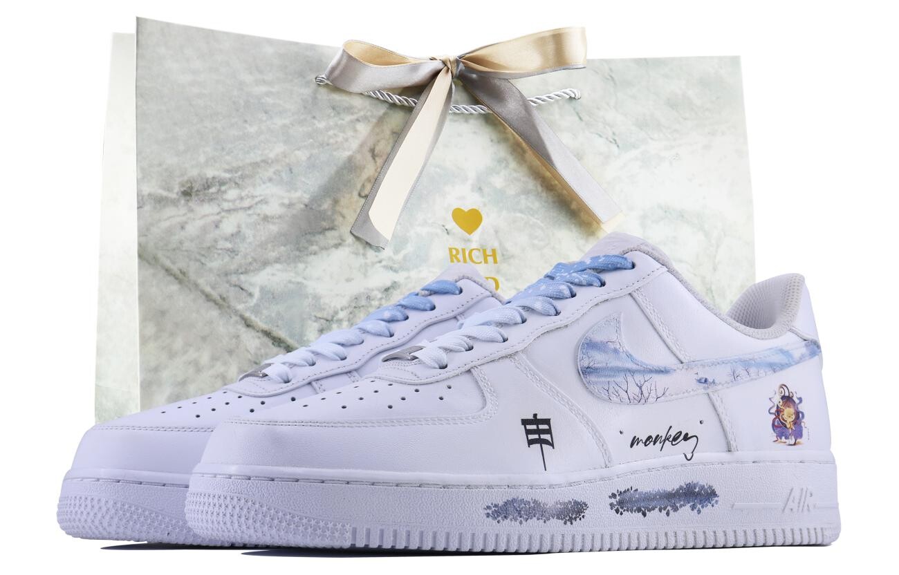 Кроссовки Nike Air Force 1 Skateboarding Shoes Women's Low-top White/Royal Blue/Fern Green, белый
Кроссовки Nike Air Force 1 Skateboarding Shoes Women's Low-top White/Royal Blue/Fern Green, белый