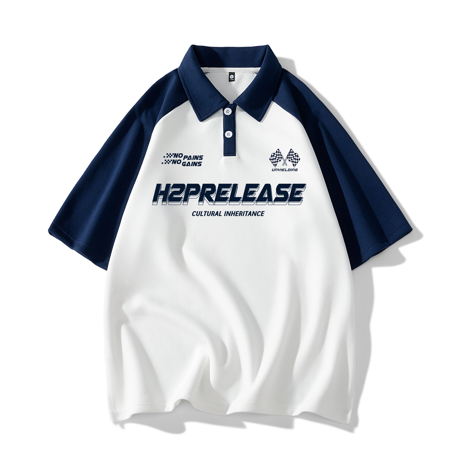 Рубашка поло унисекс H2P, Джинсовый цвет White Spell синего цвета
Рубашка поло унисекс H2P, Джинсовый цвет White Spell синего цвета