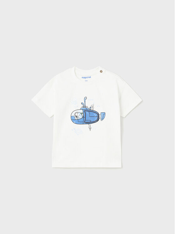 Футболка стандартного кроя Mayoral, белый
Футболка стандартного кроя Mayoral, белый