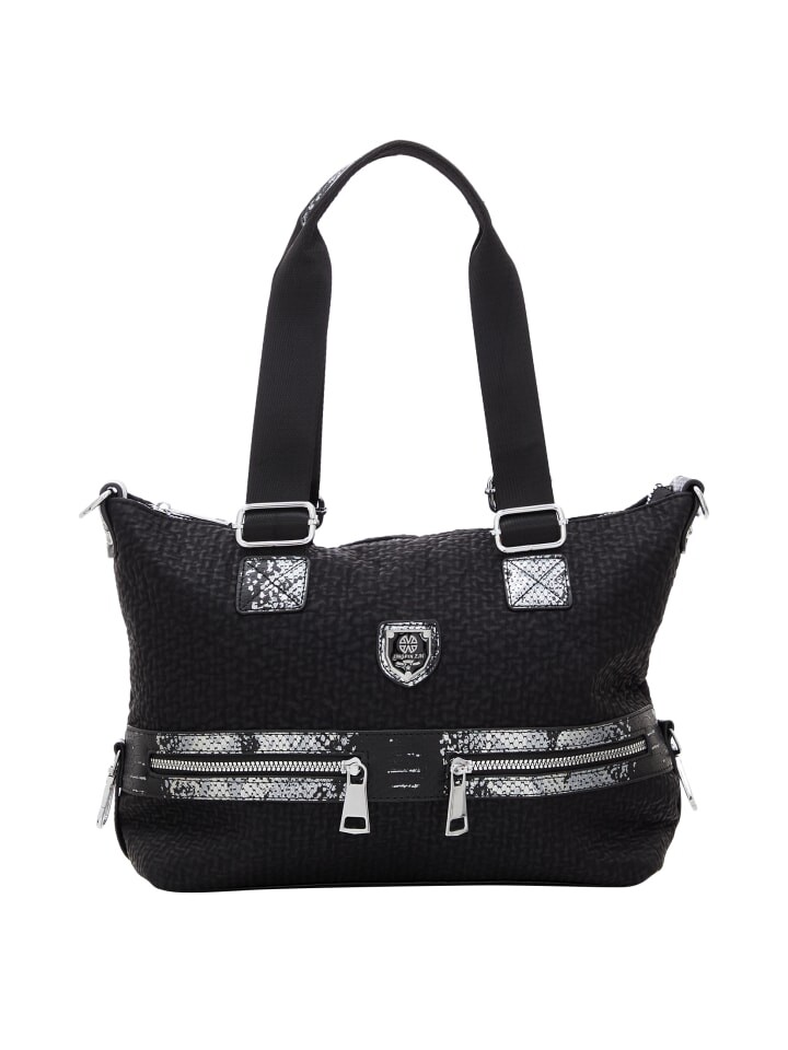 Наплечная сумка FELIPA Handtasche, цвет Schwarz Silber 
Наплечная сумка FELIPA Handtasche, цвет Schwarz Silber