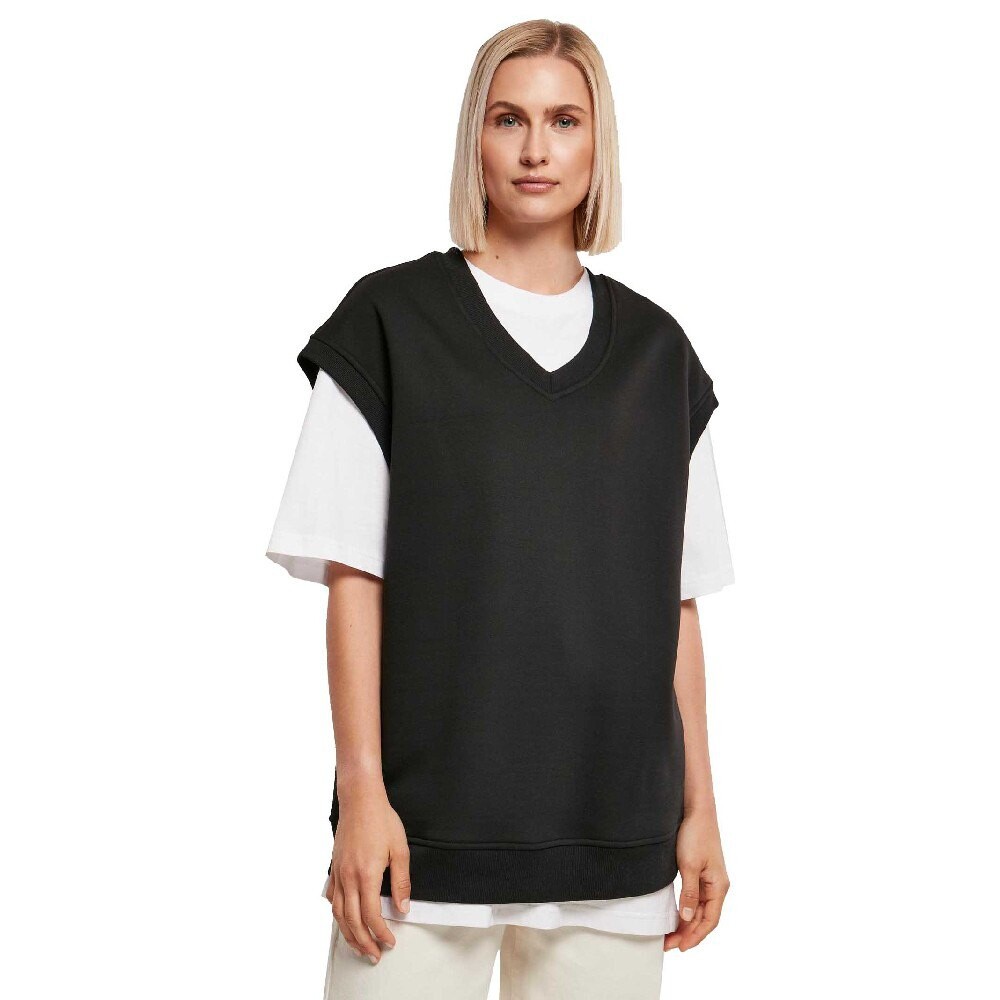Свитер Urban Classics Oversized V Neck, черный
Свитер Urban Classics Oversized V Neck, черный