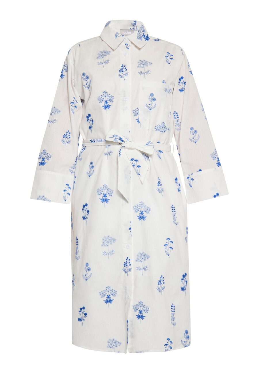 Платье-рубашка Usha, белый
Платье-рубашка Usha, белый