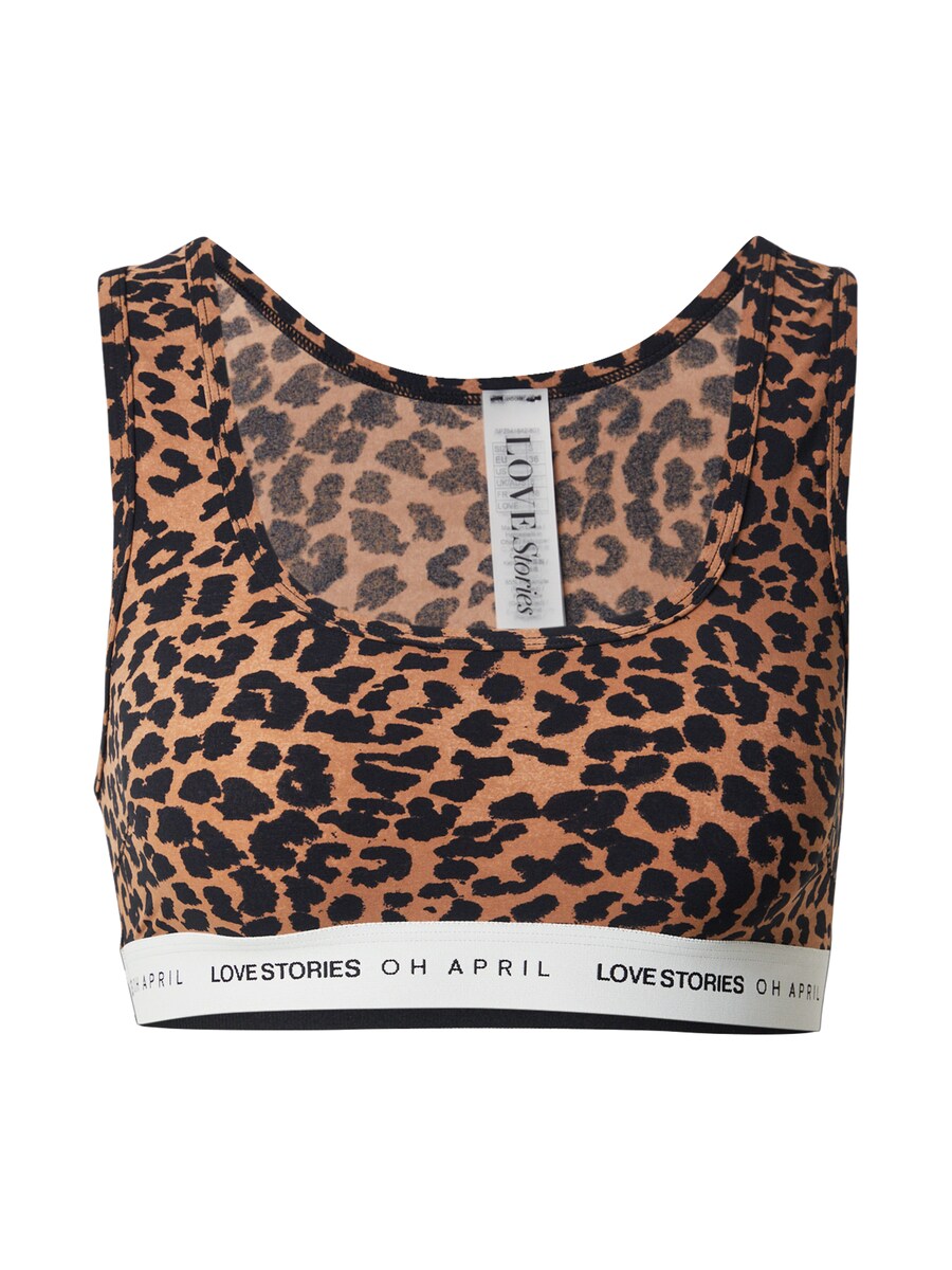 Бюстгальтер-бралетт OH APRIL Rika, коричневый
Бюстгальтер-бралетт OH APRIL Rika, коричневый