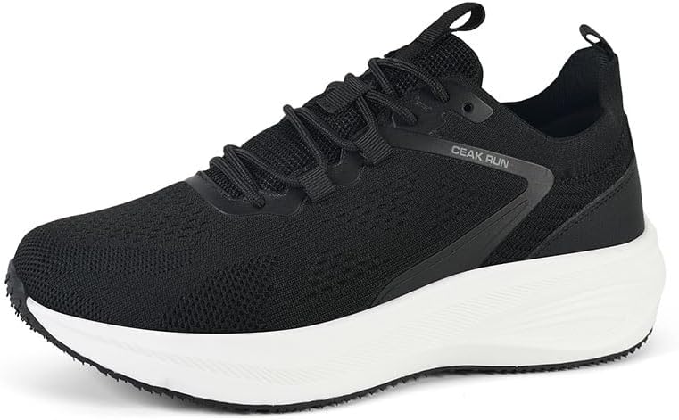 Мужские дышащие легкие спортивные кроссовки с сеткой, круглым носком, толстой подошвой и шнуровкой, подходят для повседневной ходьбы и игры в теннис Igzbibg, черный
Мужские дышащие легкие спортивные кроссовки с сеткой, круглым носком, толстой подошвой и шнуровкой, подходят для повседневной ходьбы и игры в теннис Igzbibg, черный