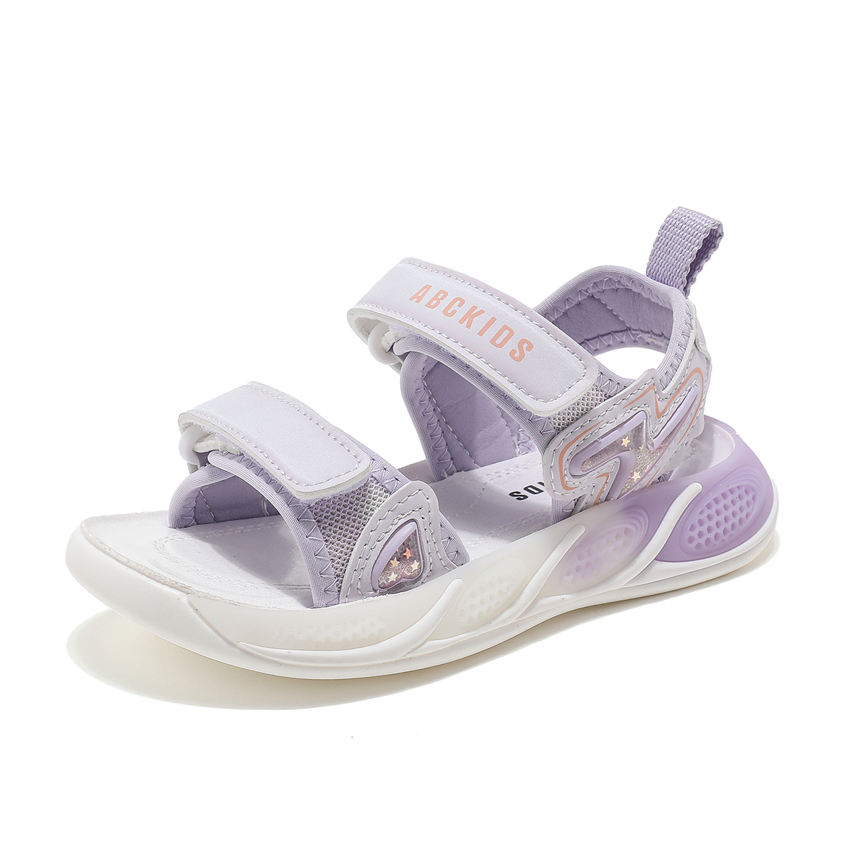 Сандалии детские ABC KIDS, бежевый/фиолетовый
Сандалии детские ABC KIDS, бежевый/фиолетовый