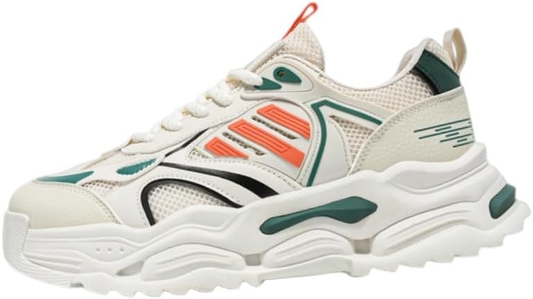 Мужские спортивные кроссовки с толстой сетчатой подошвой - повседневные, с прочной подошвой, для использования на открытом воздухе Fusecottc, зеленый
Мужские спортивные кроссовки с толстой сетчатой подошвой - повседневные, с прочной подошвой, для использования на открытом воздухе Fusecottc, зеленый