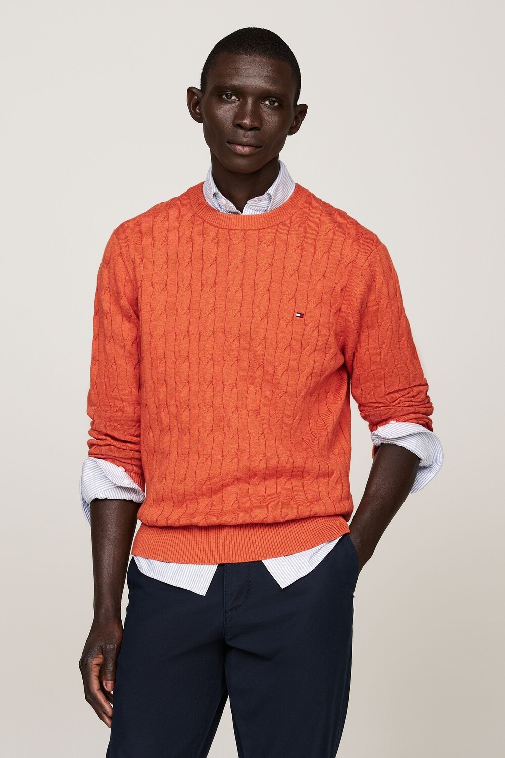 Классический свитер с косами Tommy Hilfiger, оранжевый
Классический свитер с косами Tommy Hilfiger, оранжевый