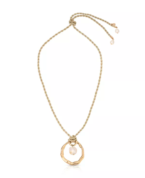 Ожерелье с подвеской из морского перламутра Ettika, gold
Ожерелье с подвеской из морского перламутра Ettika, gold