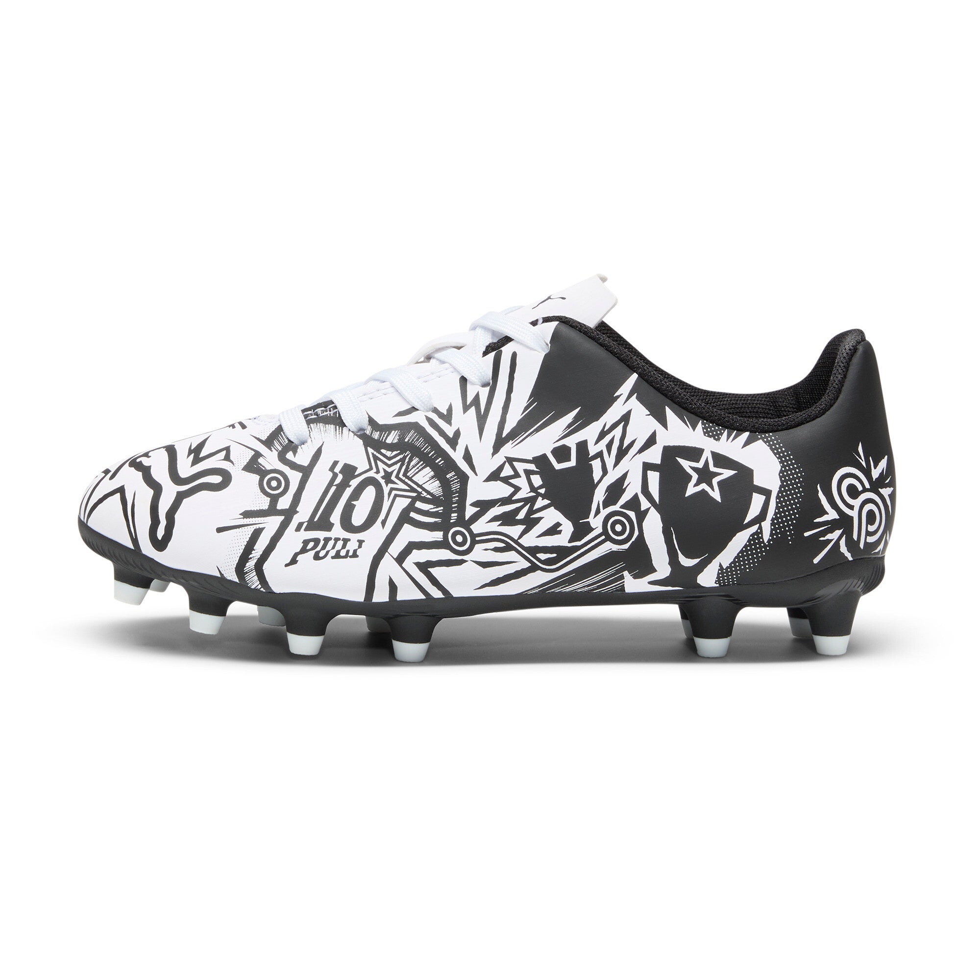 Футбольные бутсы PUMA x CHRISTIAN PULISIC TACTO II для твердого грунта/искусственного грунта, белый/черный
Футбольные бутсы PUMA x CHRISTIAN PULISIC TACTO II для твердого грунта/искусственного грунта, белый/черный
