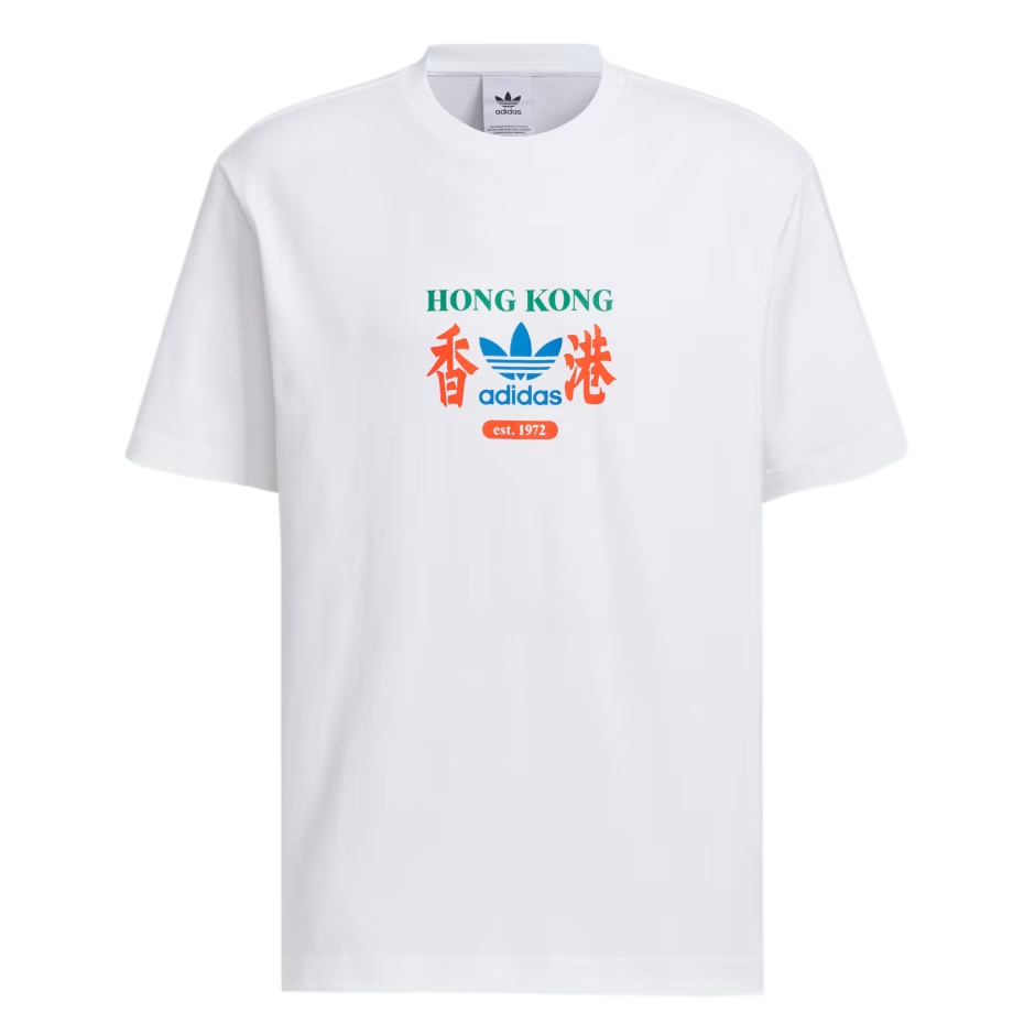 Adidas Og Hk футболка азиатский размер S Adidas Originals, белый
Adidas Og Hk футболка азиатский размер S Adidas Originals, белый