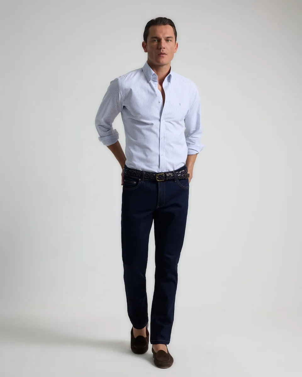 Мужские брюки из необработанного денима PuroEgo, синий
Мужские брюки из необработанного денима PuroEgo, синий