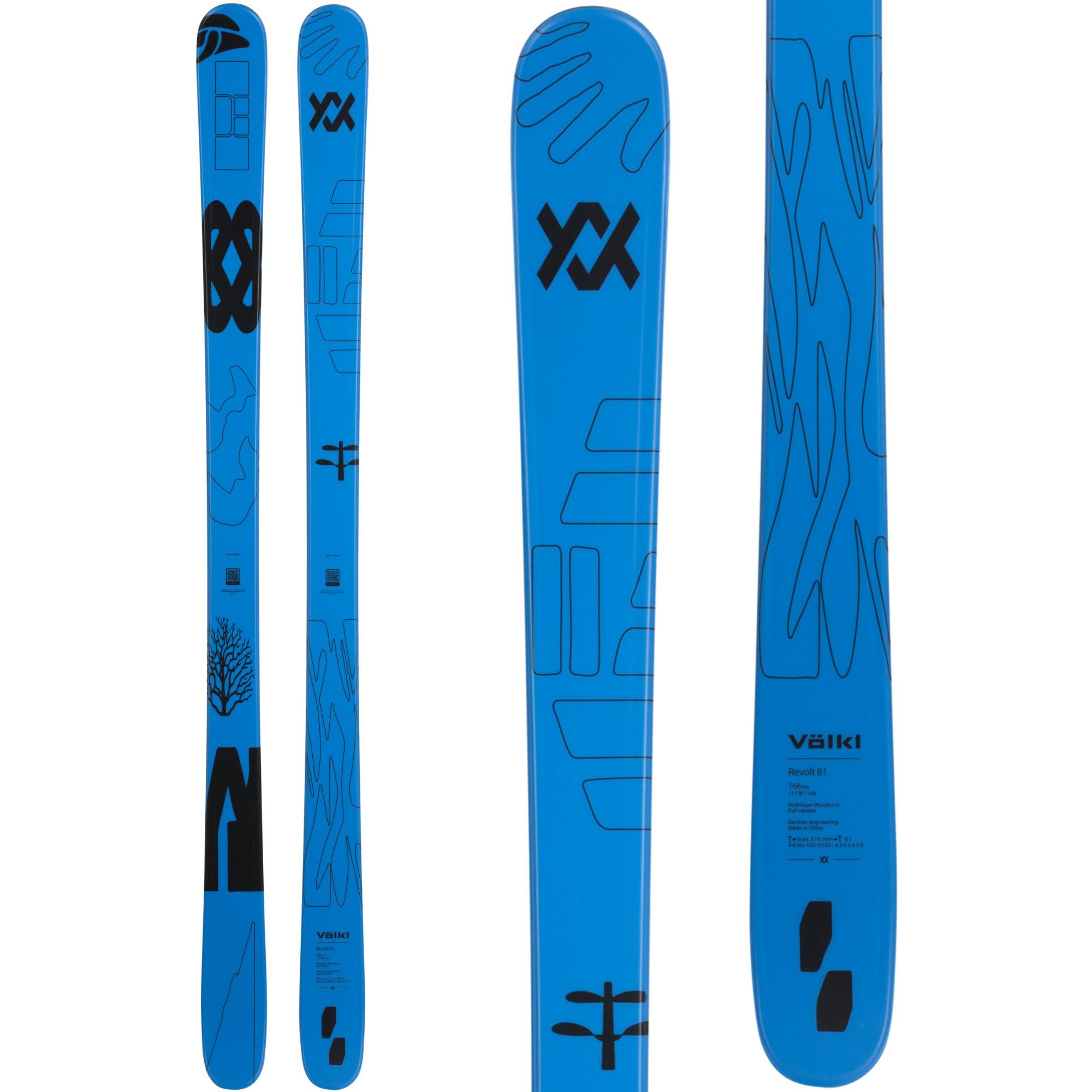 Мужские лыжи Revolt 81 '26 Volkl, One Color
Мужские лыжи Revolt 81 '26 Volkl, One Color