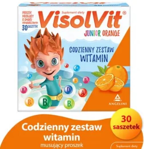 VisolVit Junior Orange, витамины для детей от 3 лет.
VisolVit Junior Orange, витамины для детей от 3 лет.